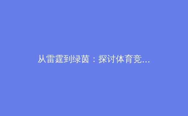 从雷霆到绿茵：探讨体育竞技中领导力与团队精神的构建 - 2